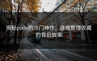 揭秘pixiv的冷门神作：连夜整理收藏的背后故事