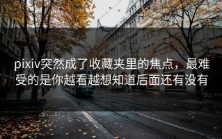 pixiv突然成了收藏夹里的焦点，最难受的是你越看越想知道后面还有没有