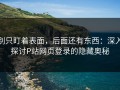 别只盯着表面，后面还有东西：深入探讨P站网页登录的隐藏奥秘