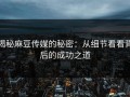 揭秘麻豆传媒的秘密：从细节看看背后的成功之道