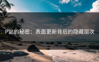 P站的秘密：表面更新背后的隐藏层次